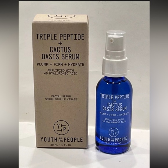 new Youth to the People ✌︎︎ Triple Peptide Cactus Oasis Serum ✌︎︎ 30 ML … - Picture 1 of 8